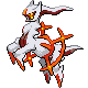 Pokémon #493fe PT