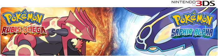 Pokémon-Rubis Oméga & Saphir Alpha, sortent aujourd'hui