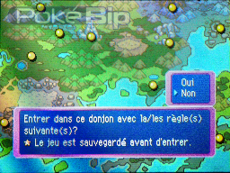 sauvegarde pokemon donjon mystere bleu