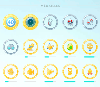 Pokémon GO France on X: Dresseurs, montrez-nous votre collection de  Médailles ! 🏅 Avez-vous déjà attrapé 200 Pokémon de type Plante ? 🌱   / X