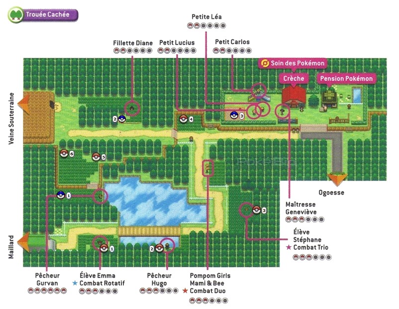Pokémon Noir 2 et Blanc 2 > Guide des Lieux > Route 3 Pokémon Noir 2 et Blanc 2 > Guide des Lieux > Route 3
