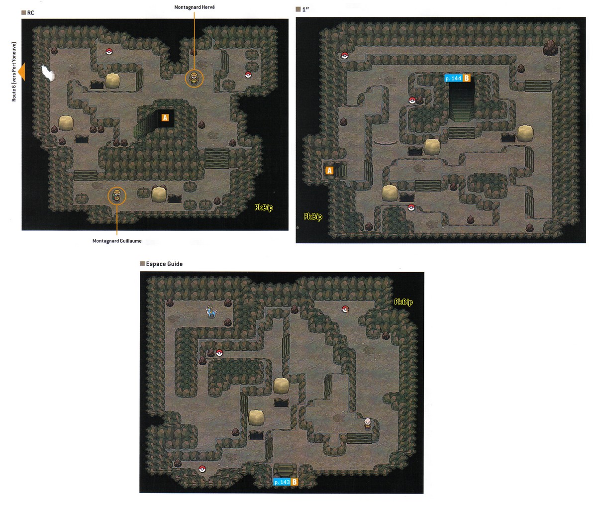 Pokémon Noir et Blanc > Guide des Lieux > Grotte Parsemille