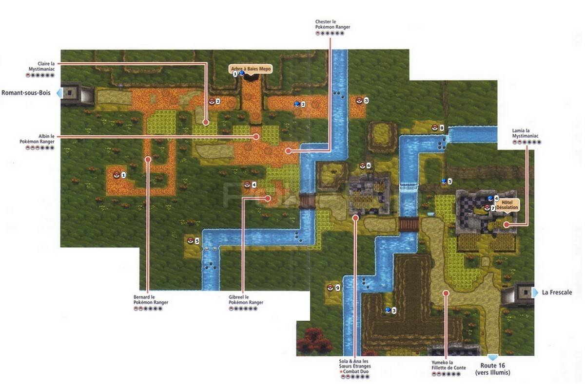 Pokémon X et Y > Guide complet de Kalos Pokébip