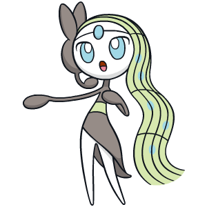 Image de Meloetta Forme Chant