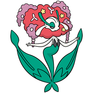 Image de Florges Fleur Rouge