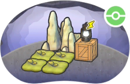 Rochers blancs inquiétants