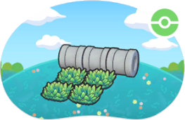 Cachette secrète avec tuyau