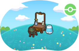 Coiffeuse avec humidificateur