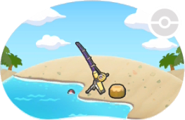 Coin de pêche marin