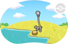 Douche de bains thermaux