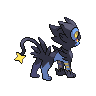 Luxray femelle dans Noire et Blanche