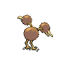 Doduo femelle dans Noire et Blanche