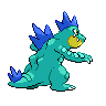 Aligatueur femelle shiny dans Noire et Blanche