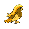 Roucarnage femelle shiny dans Noire et Blanche