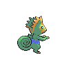 Kecleon femelle shiny dans Noire et Blanche