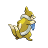 Musteflott femelle shiny dans Noire et Blanche