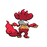 Flamoutan femelle shiny dans Noire et Blanche