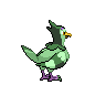 Colombeau femelle shiny dans Noire et Blanche