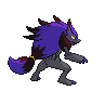 Zoroark femelle shiny dans Noire et Blanche