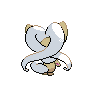 Pashmilla femelle shiny dans Noire et Blanche
