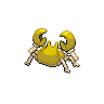 Krabby femelle shiny dans Noire et Blanche