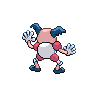 M.Mime mâle dans Noire et Blanche