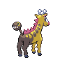 Girafarig mâle dans Noire et Blanche