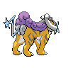 Raikou dans Noire et Blanche