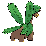 Tropius mâle dans Noire et Blanche