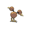 Doduo mâle dans Noire et Blanche