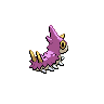Chenipotte mâle shiny dans Noire et Blanche