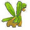 Tropius mâle shiny dans Noire et Blanche