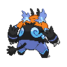 Roitiflam mâle shiny dans Noire et Blanche