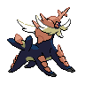 Clamiral mâle shiny dans Noire et Blanche