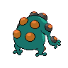 Crapustule mâle shiny dans Noire et Blanche