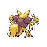 Kadabra mâle shiny dans Noire et Blanche