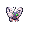 Papilusion femelle shiny dans Noire et Blanche