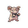 Granbull femelle shiny dans Noire et Blanche