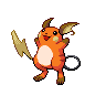 Raichu femelle shiny dans Noire et Blanche