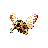 Ninjask femelle shiny dans Noire et Blanche