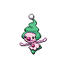 Mime Jr. femelle shiny dans Noire et Blanche