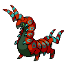 Brutapode femelle shiny dans Noire et Blanche