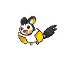 Emolga mâle dans Noire et Blanche
