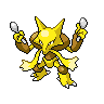 Alakazam mâle dans Noire et Blanche