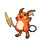 Raichu mâle shiny dans Noire et Blanche