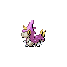 Chenipotte mâle shiny dans Noire et Blanche