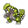 Groudon shiny dans Noire et Blanche