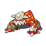Heatran mâle shiny dans Noire et Blanche