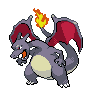 Dracaufeu mâle shiny dans Noire et Blanche