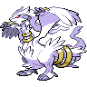 Reshiram shiny dans Noire et Blanche